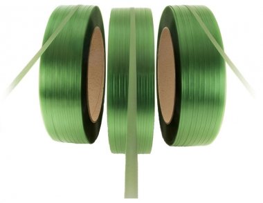 Taśma spinająca PET zielona 12 mm. Handel B2B online